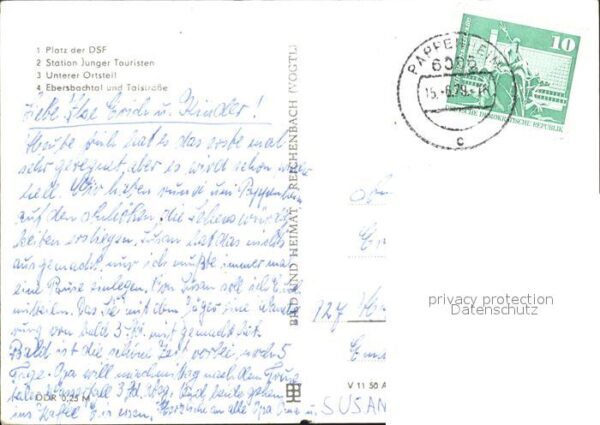Pappenheim Mittelfranken Platz der DSF Ebersbachtal – Bild 2