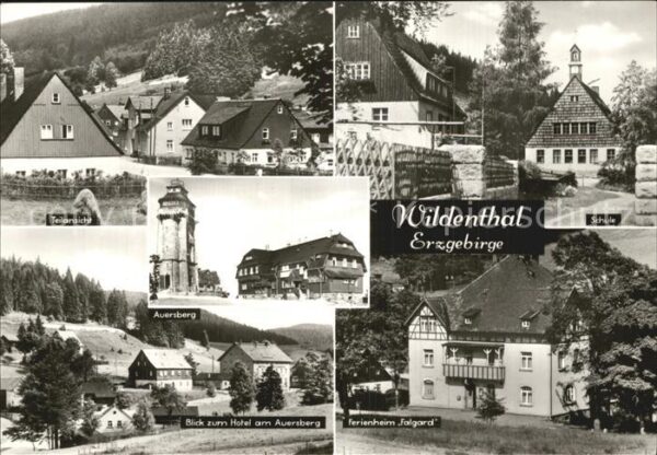 Wildenthal Eibenstock Schule Hotel-am-Auersberg Ferienheim-Fa