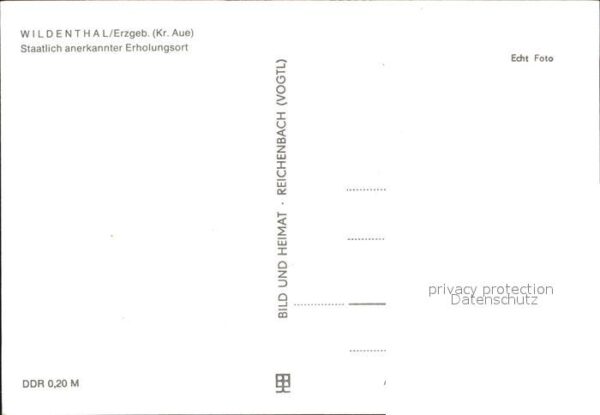 Wildenthal Eibenstock Schule Hotel-am-Auersberg Ferienheim-Fa – Bild 2