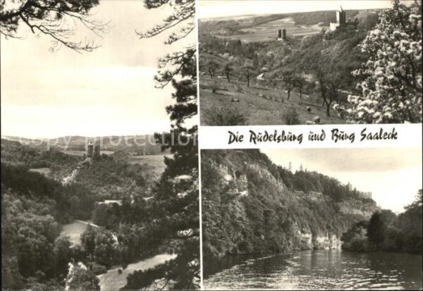 Rudelsburg und Burg Saaleck