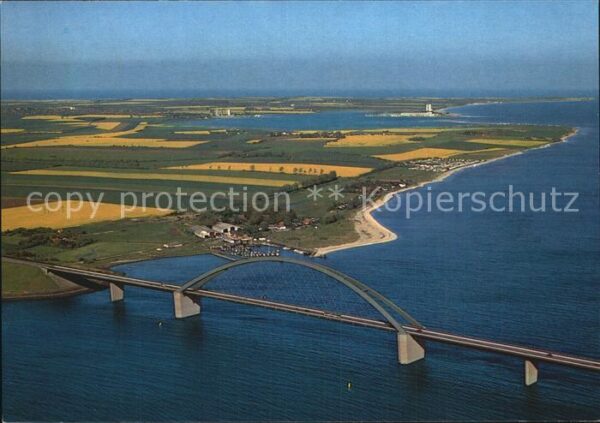 Insel Fehmarn Fliegeraufnahme Fehmarnsund-Brücke