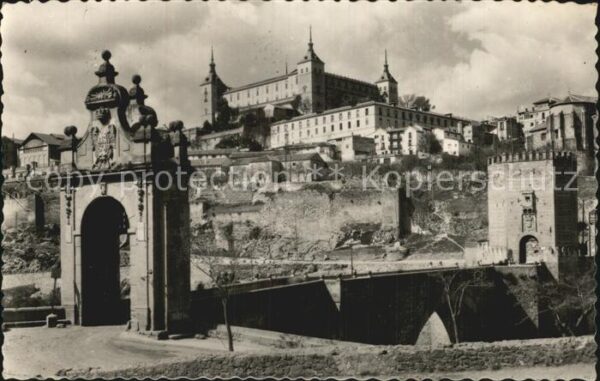 Toledo Castilla-La Mancha Alcantara Brücke