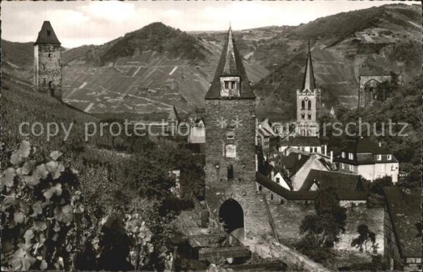 Bacharach Rhein Steeger Tor Türme