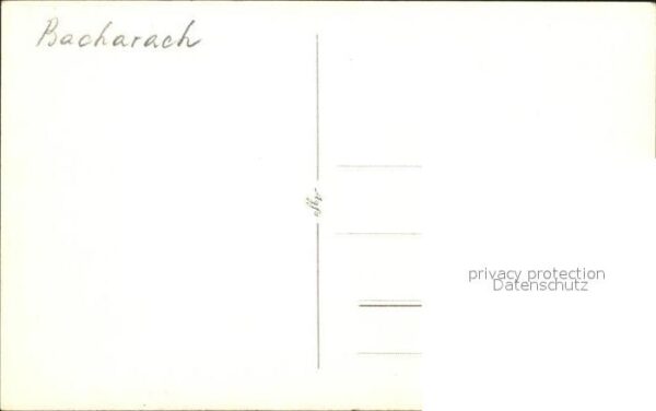 Bacharach Rhein Altes Fachwerkhaus Erker Gasthaus – Bild 2