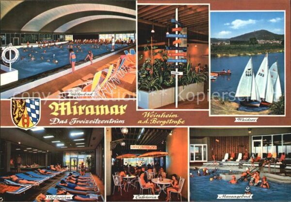 Weinheim Bergstrasse Miramar Freizeitzentrum Wellenbad Massa