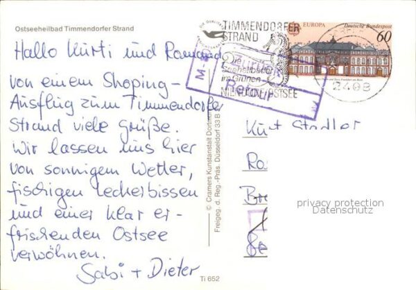 Timmendorfer Strand Ostseeheilbad Maritim Hotel Hochhaus Fl – Bild 2