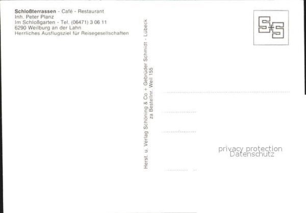 Weilburg Schlossterrassen Cafe Restaurant Schlos – Bild 2