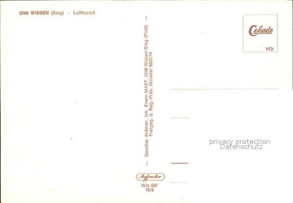Wissen Sieg Luftkurort Fliegeraufnahme – Bild 2