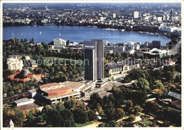 Hamburg Radisson SAS Hotel Fliegeraufnahme
