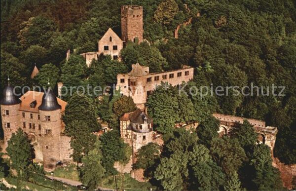 Wertheim Main Schloss Fliegeraufnahme