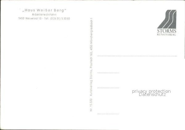 Neuwied Rhein Haus Weisser Berg Arbeiterwohlfahrt – Bild 2