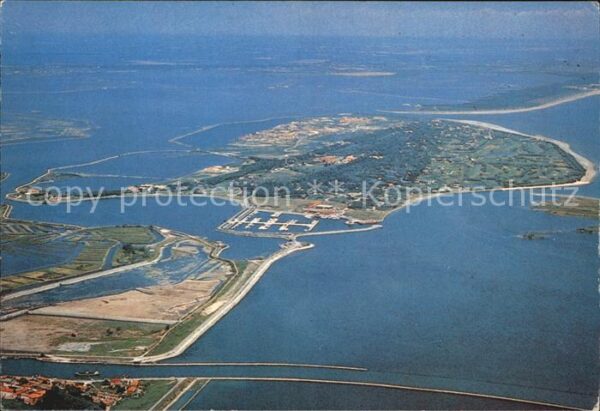 Rosolina Rovigo Isola di Albarella veduta aerea