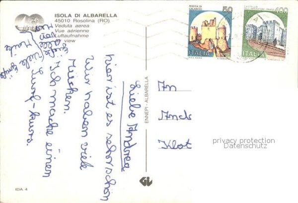Rosolina Rovigo Isola di Albarella veduta aerea – Bild 2