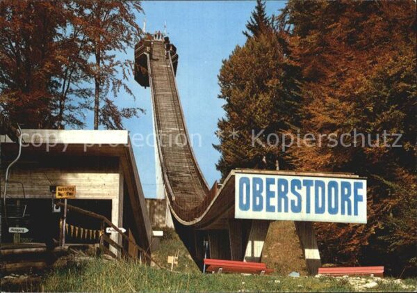 Oberstdorf Heini Klopfer Skiflugschanze Skispringe