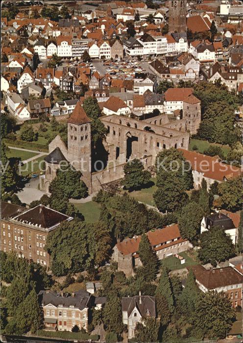 Bad Hersfeld Stiftsruine Fliegeraufnahme