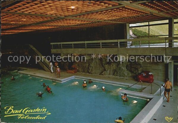 Bad Gastein Felsenbad Thermal Hallenbad Weltkurort