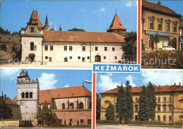 Kezmarok Schloss Kirche Glockenturm Museum