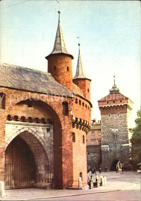 Krakow Krakau Barbakan