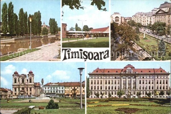 Timisoara Teilansichten Gebäude