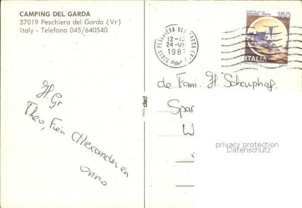 Peschiera del Garda Camping del Garda Swimming Pool – Bild 2