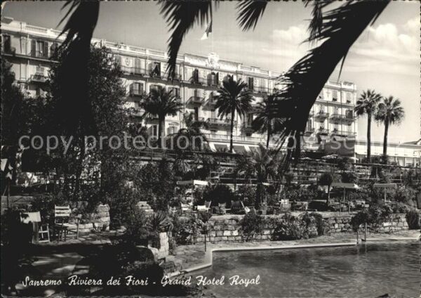 Sanremo Grand Hotel Royal Riviera dei Fiori Pal