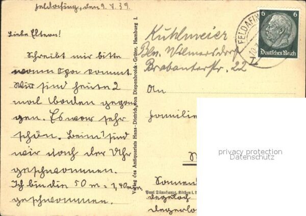 Lindau Bodensee nach Kupferstich in Meissners Schatzkäs – Bild 2