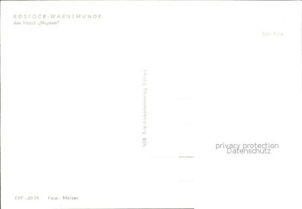 Warnemuende Ostseebad Hotel Neptun Strand Promenade – Bild 2