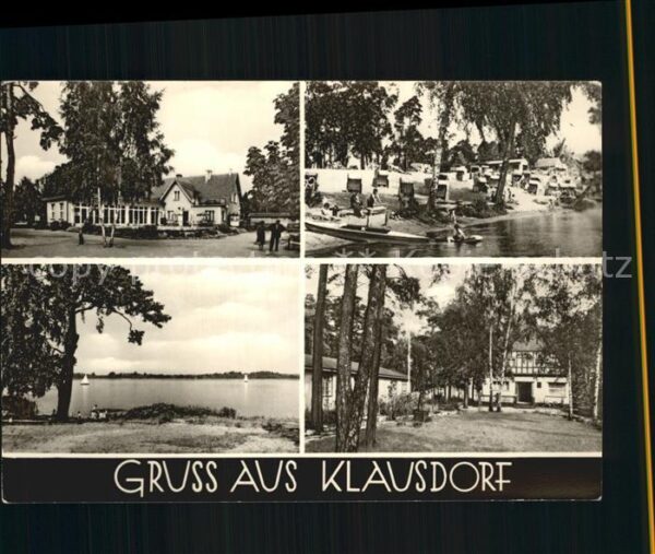 Klausdorf Mellensee Strand Gaststätte Campingplatz