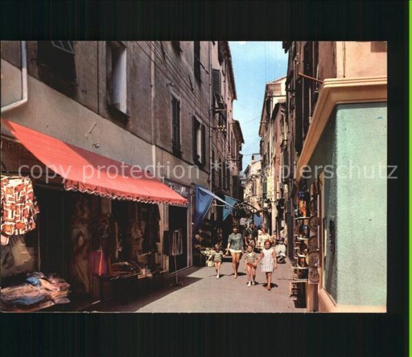 ALASSIO Savona Liguria IT Via XX Settembre Strasse des 20. Septem