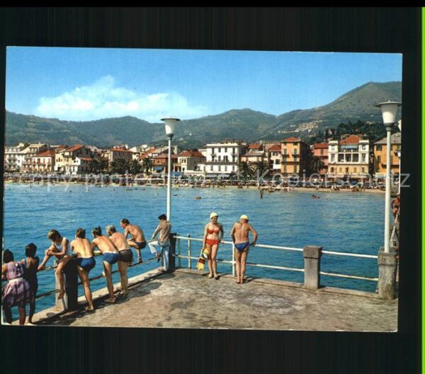 ALASSIO Savona Liguria IT Scorcio dal mole Riviera dei Fiori