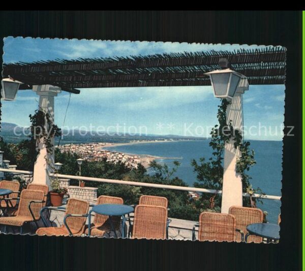 Riccione Panorama della Riviera visto de Eden Ro