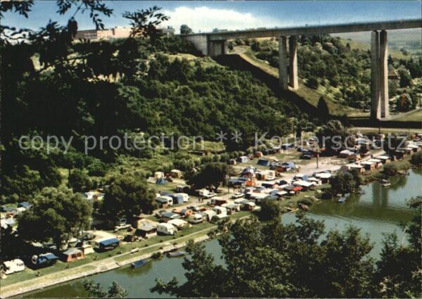 Limburg Lahn Campingplatz Brücke