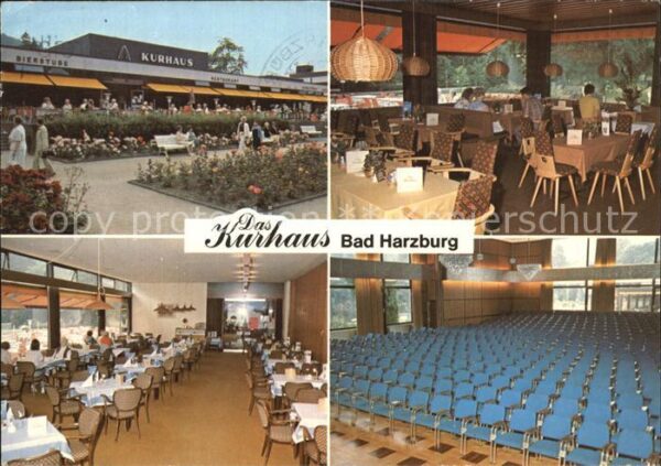 Bad Harzburg Kurhaus Restaurant Saal