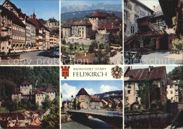 Feldkirch Vorarlberg Montfortstadt Neustadt Schattenburg Min