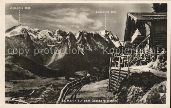 St Martin Grasberg Alpspitze Waxenstein Zugspitze
