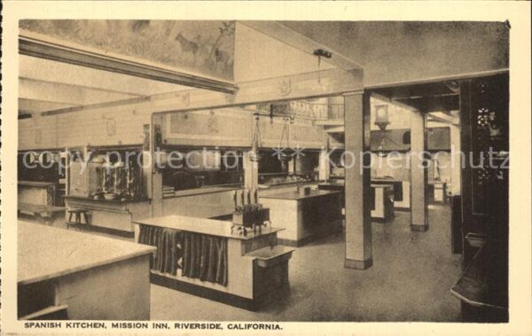Riverside California Spanish Kitchen Mission Inn