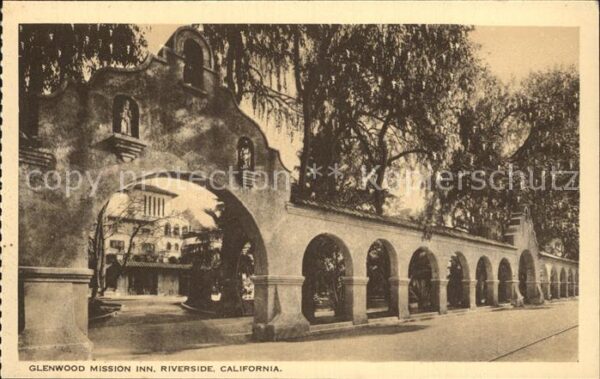 Riverside California Glenwood Mission Inn