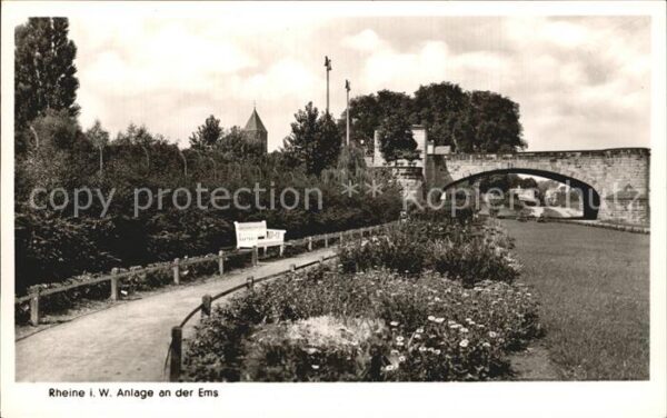 Rheine Anlage an der Ems