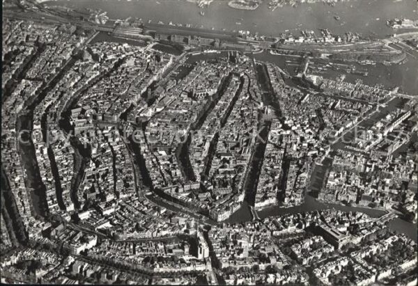 Amsterdam Niederlande Fliegeraufnahme