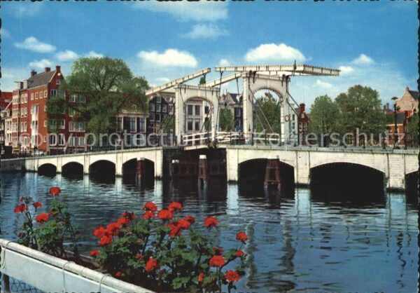 Amsterdam Niederlande Magere Brücke