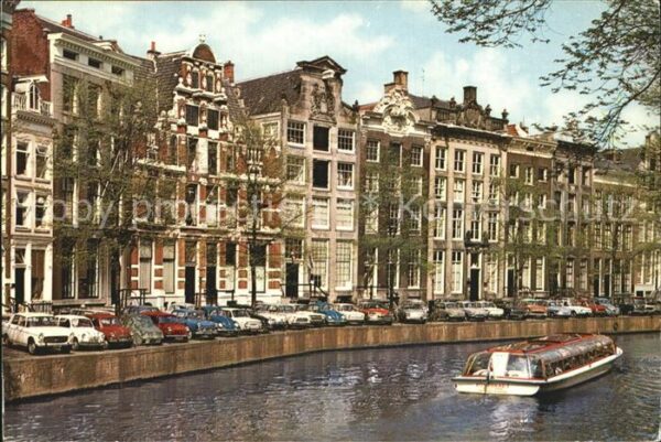 Amsterdam Niederlande Alter Giebel Herrenkanal