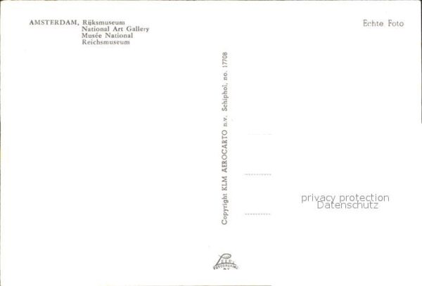 Amsterdam Niederlande Reichsmuseum – Bild 2