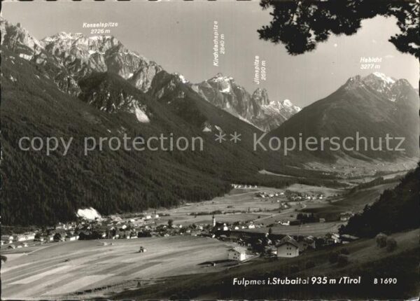 Fulpmes Tirol Stadtansicht