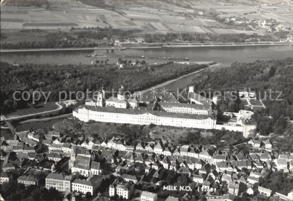 Melk Donau Stadtansicht