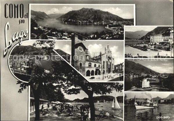 Como Lago di Como Stadtansicht