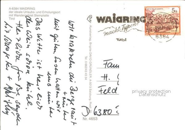 Waidring Tirol Stadtansicht – Bild 2