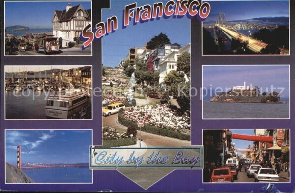 San Francisco California Brücke Hafen
