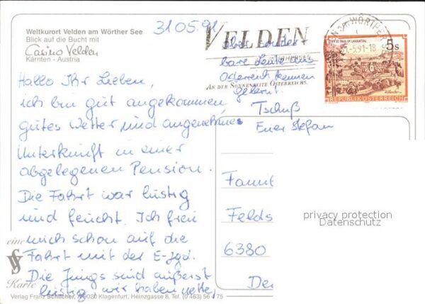 Velden Woerthersee Blick auf die Bucht mit Casino – Bild 2