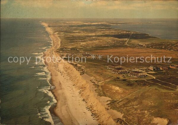 Sylt Fliegeraufnahme Nördlicher Teil