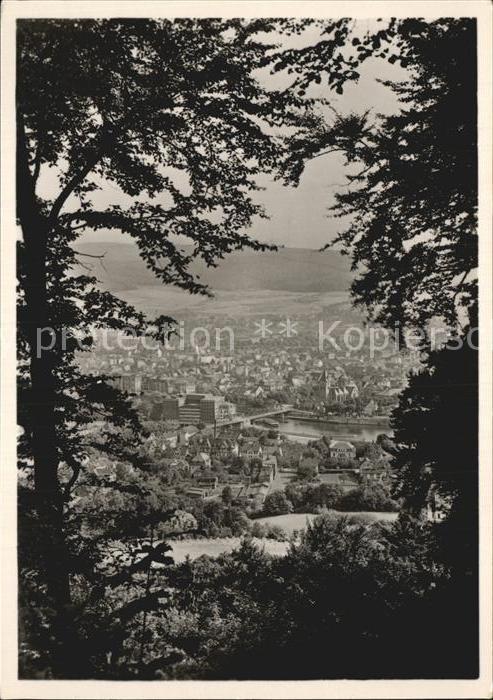 Hameln Weser Blick vom Klüt